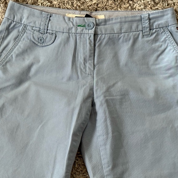 Women’s Blue Tommy Hilfiger Chino Cotton Pants- Size 6 - Picture 2 of 5